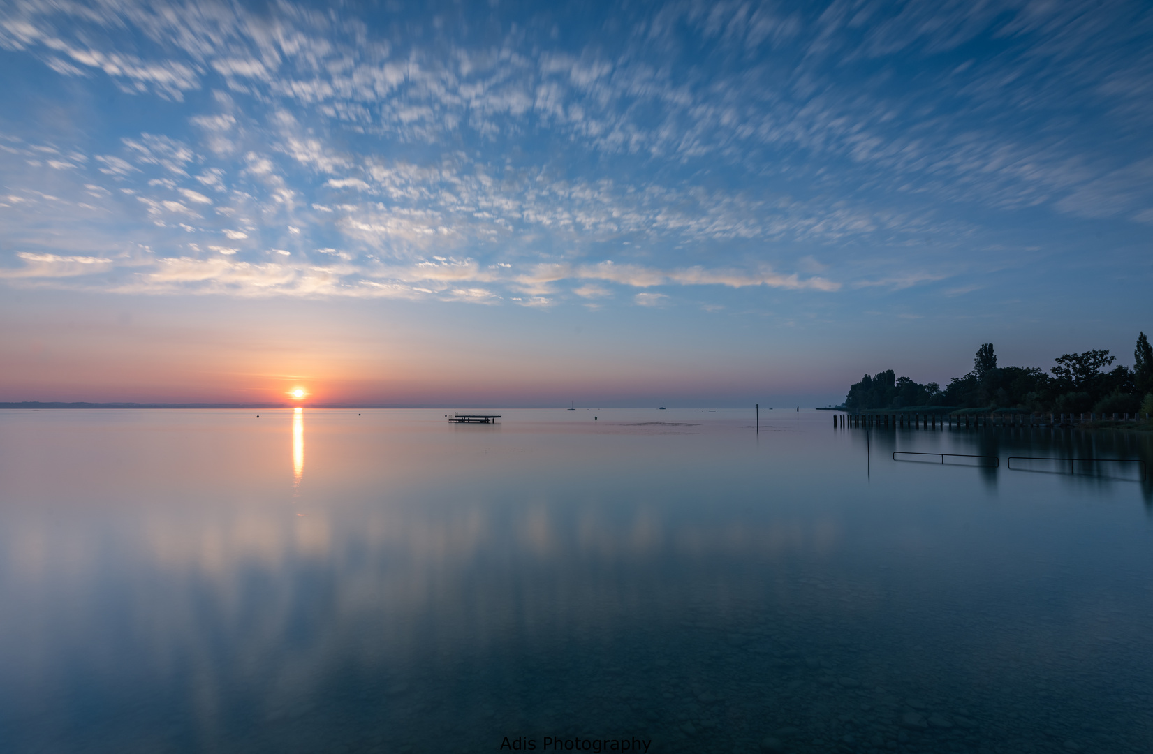 Sonnenaufgang am Bodensee