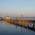 Sonnenaufgang am Bodensee in Hagnau