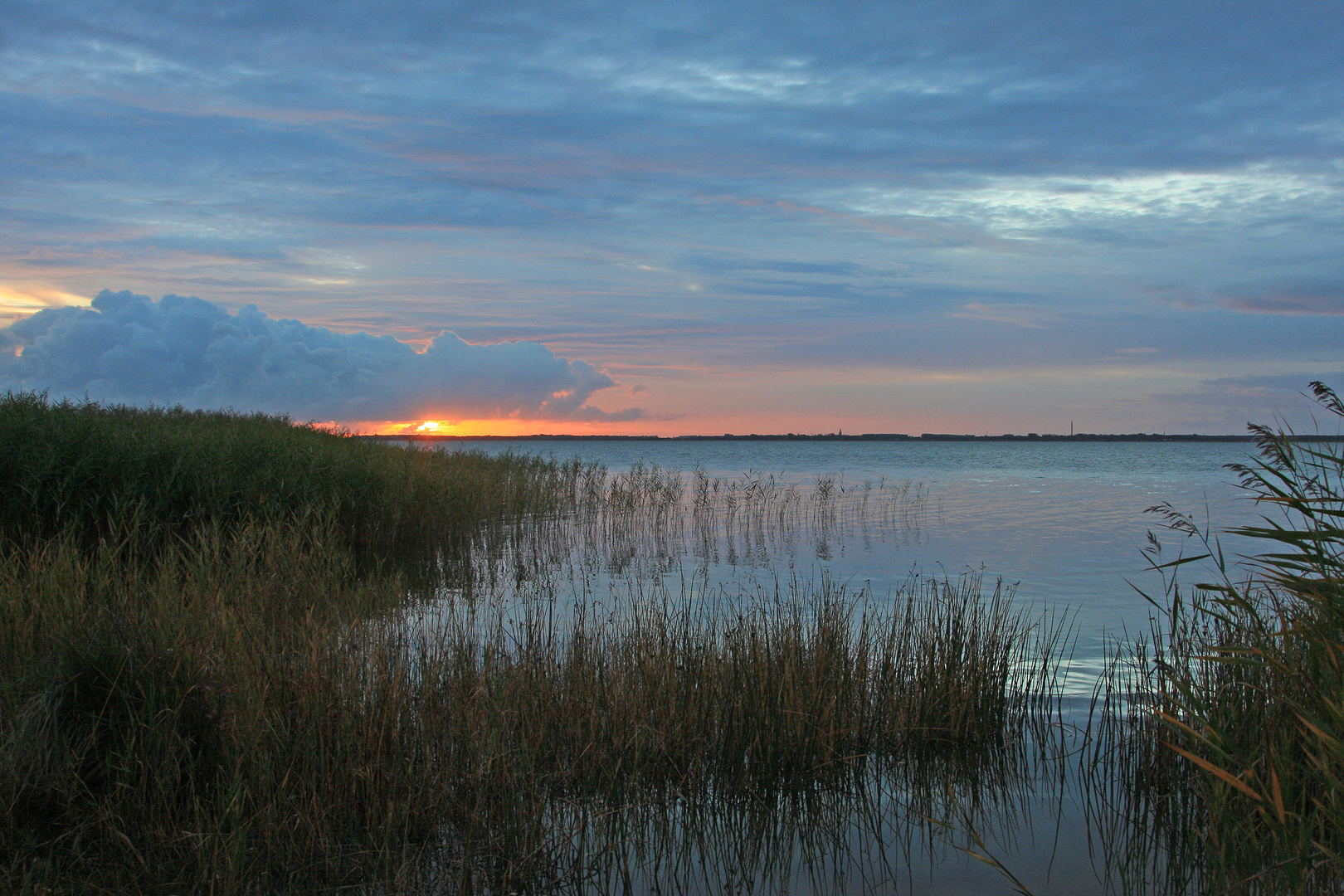 Sonnenaufgang am Bodstedter Bodden