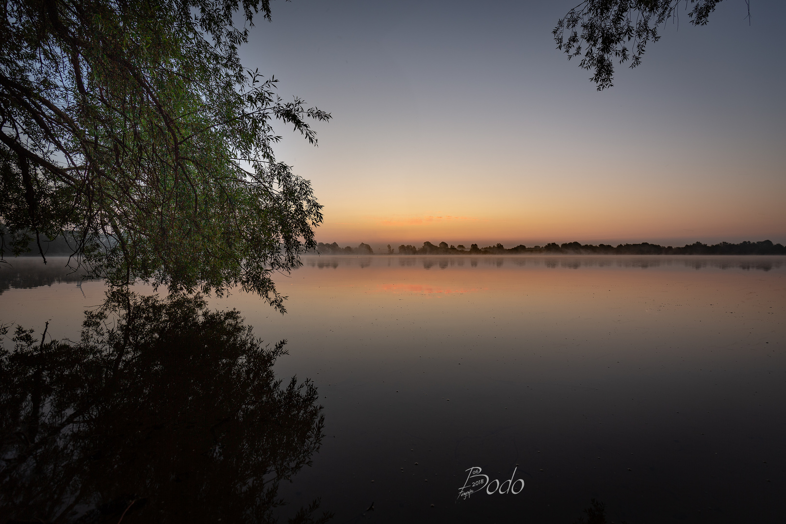 Sonnenaufgang am Bornhoster_See