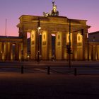 Sonnenaufgang am Brandenburger Tor