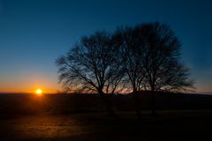 Sonnenaufgang am Breitenstein