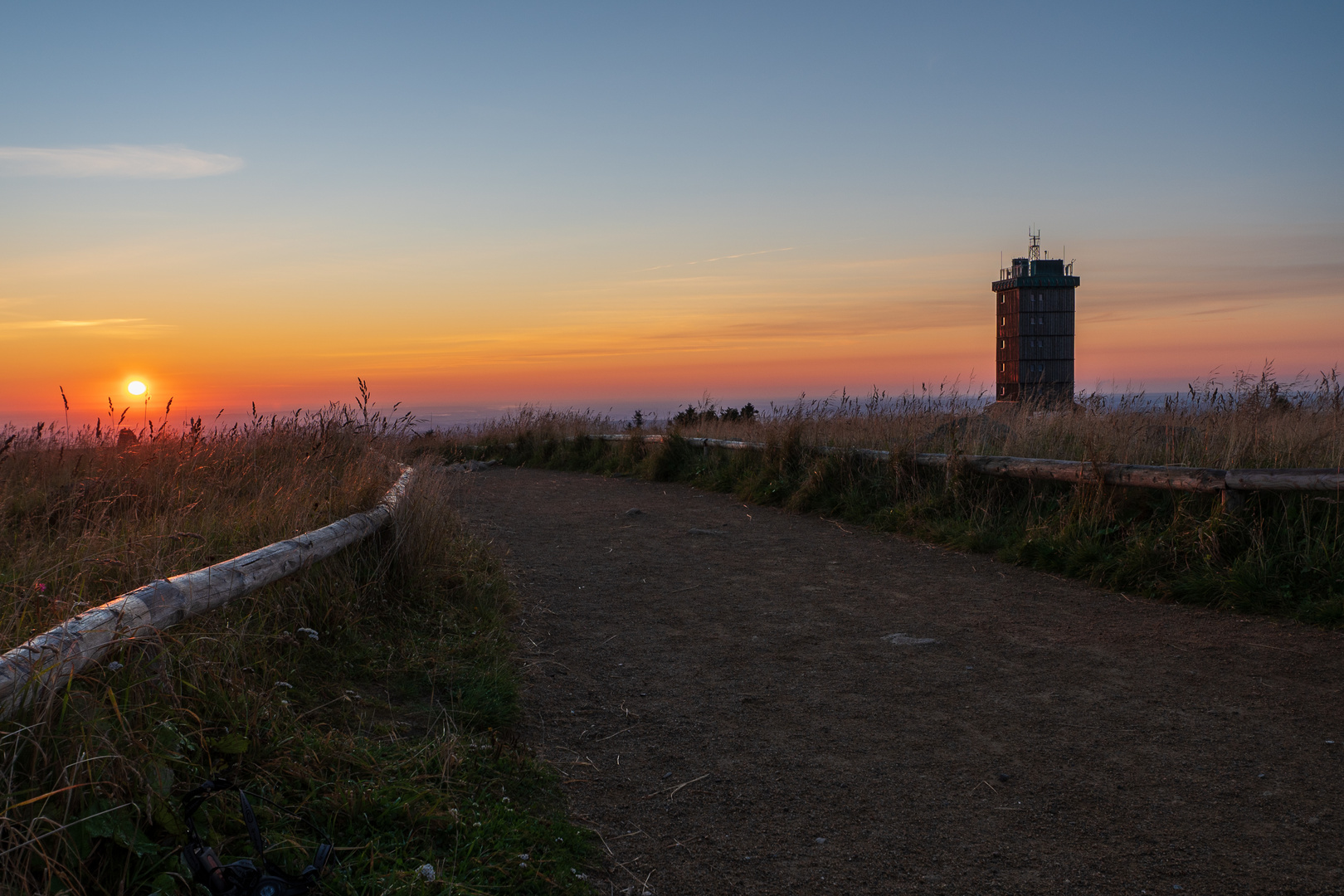 Sonnenaufgang am Brocken