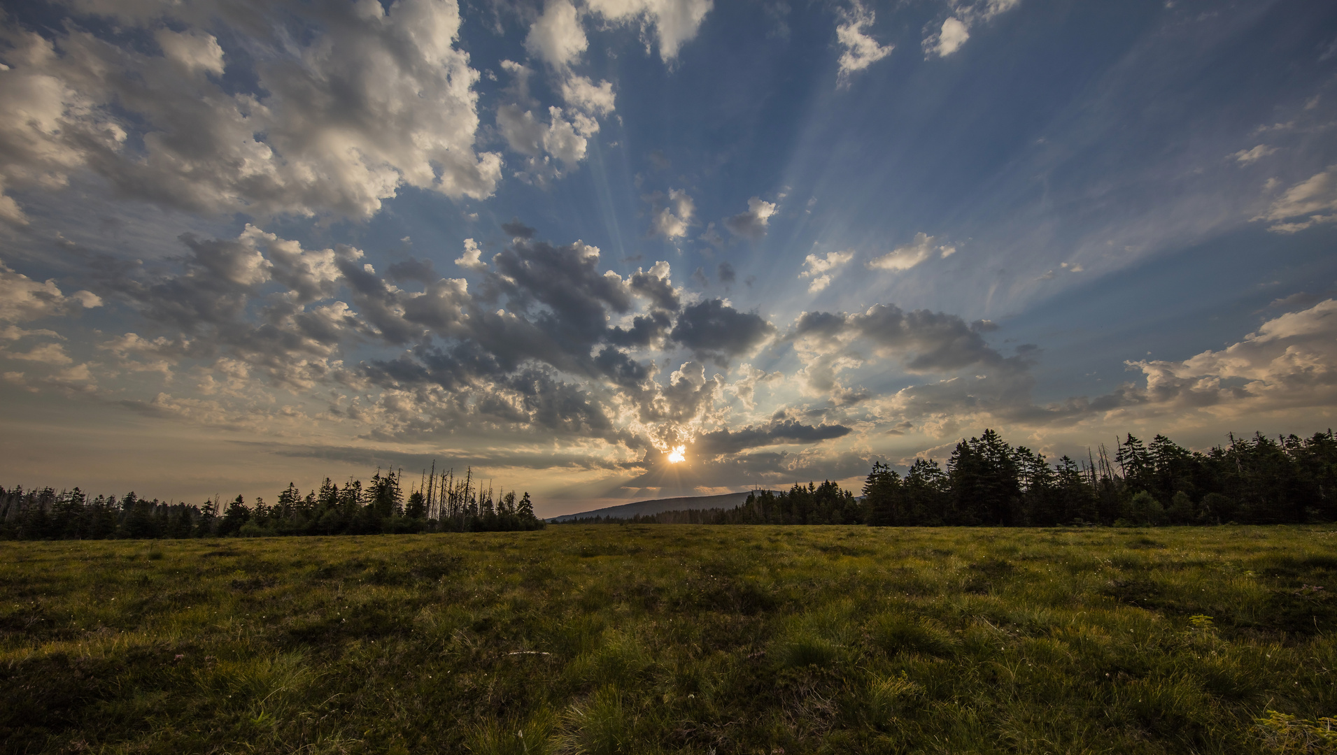 Sonnenaufgang am Brocken