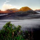 Sonnenaufgang am Bromo