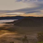 Sonnenaufgang am Bromokrater in Indonesien