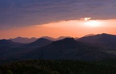 Sonnenaufgang am Buhlsteinpfeiler