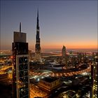 Sonnenaufgang am Burj Dubai