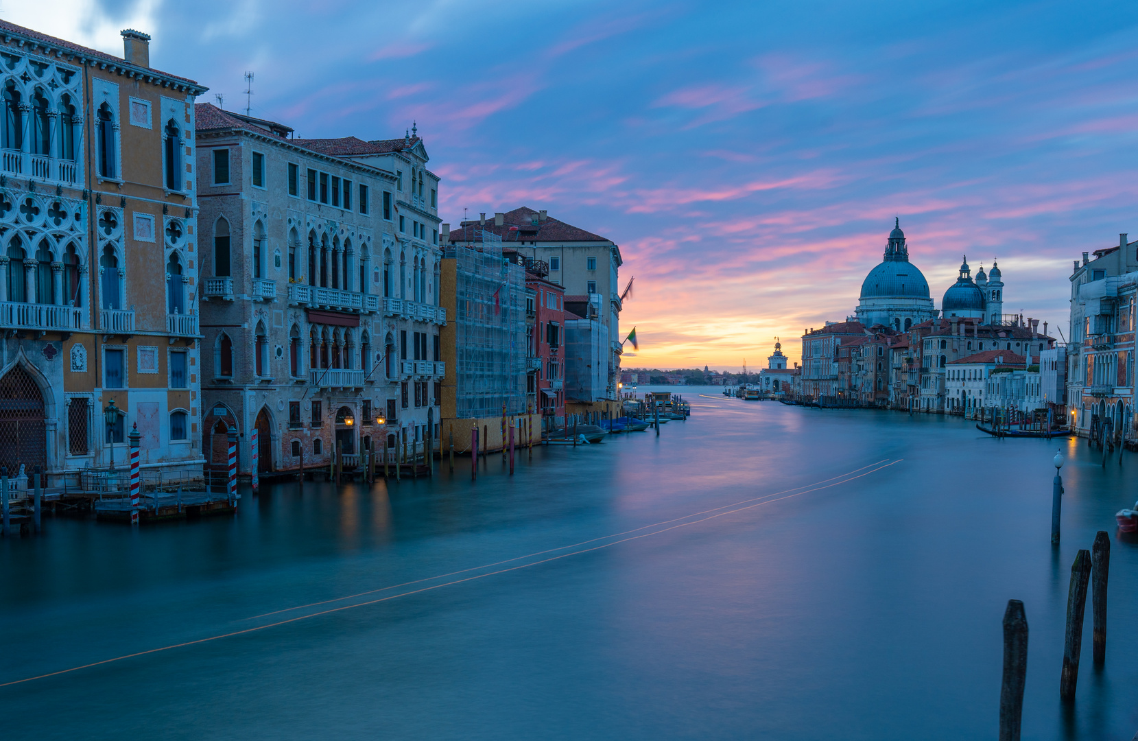 Sonnenaufgang am Canale Grande