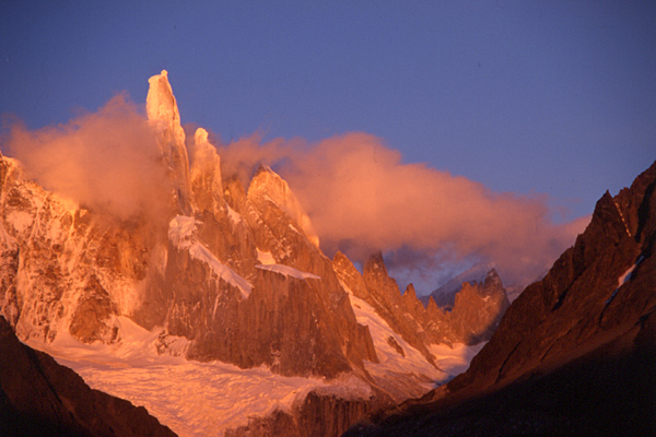 Sonnenaufgang am Cerro Torre