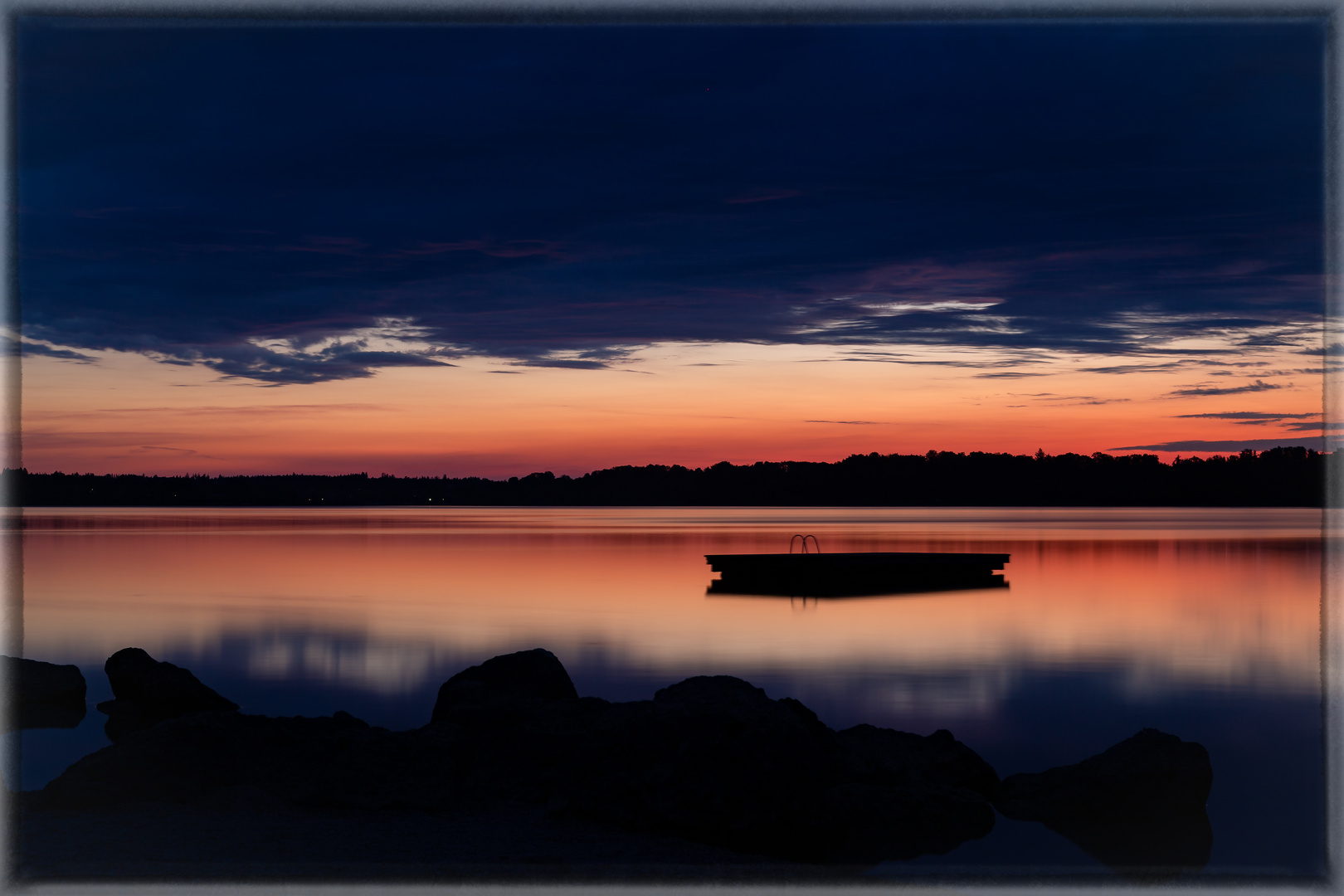 Sonnenaufgang am Chiemsee