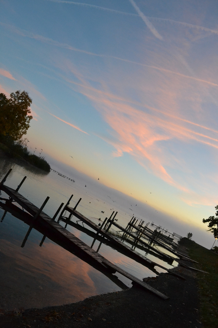 Sonnenaufgang am Chiemsee :)