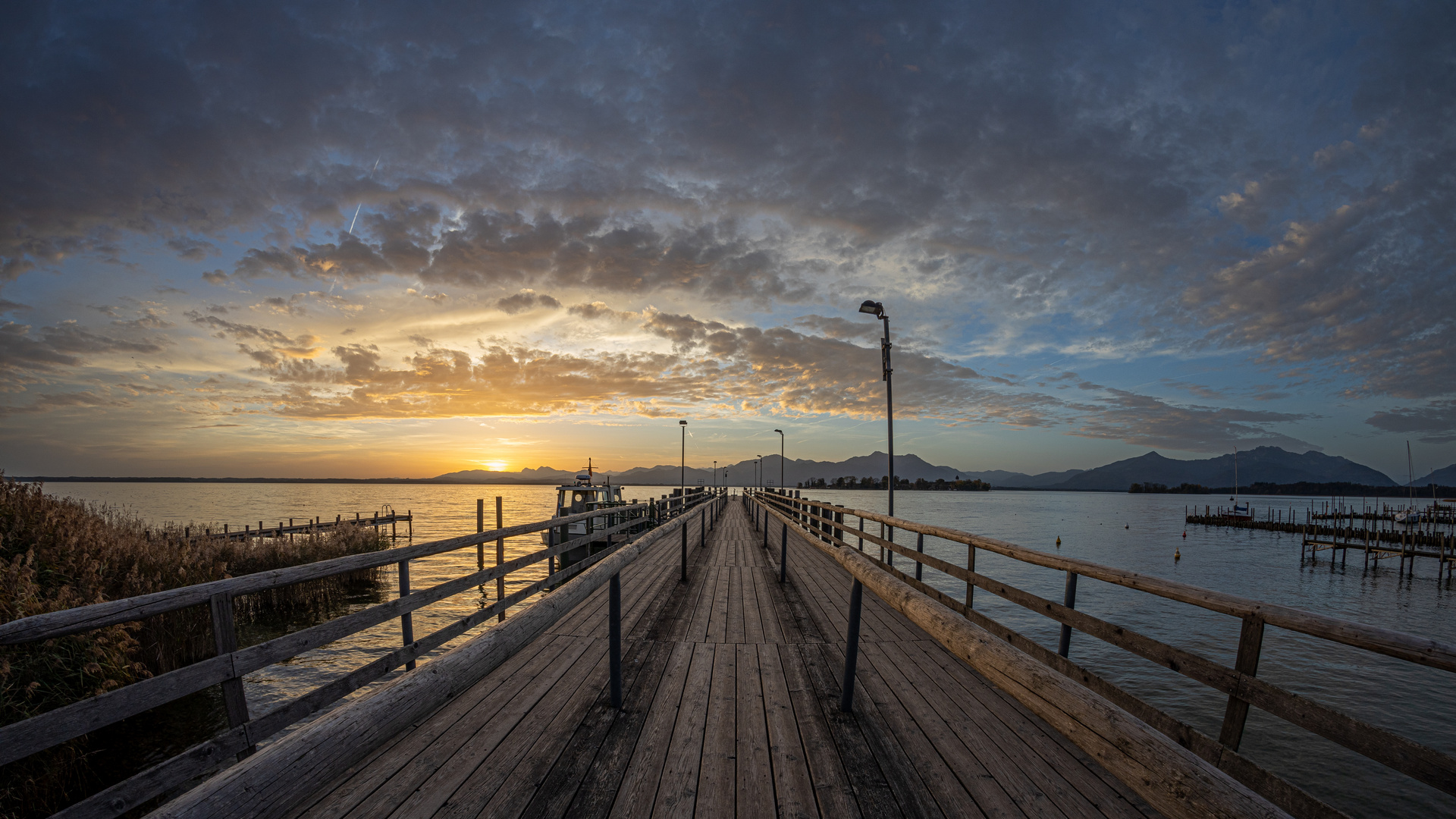 Sonnenaufgang am Chiemsee 3