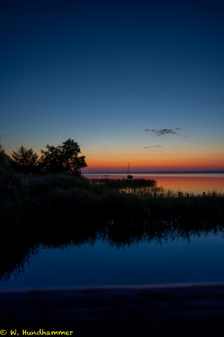 Sonnenaufgang am Chiemsee