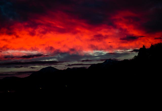 Sonnenaufgang am Chiemsee