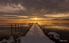 Sonnenaufgang am Chiemsee