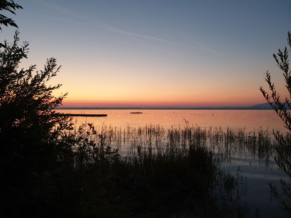 Sonnenaufgang am Chiemsee