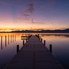 Sonnenaufgang am Chiemsee