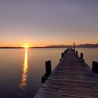 Sonnenaufgang am Chiemsee