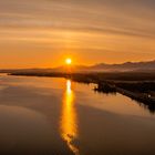 Sonnenaufgang am Chiemsee