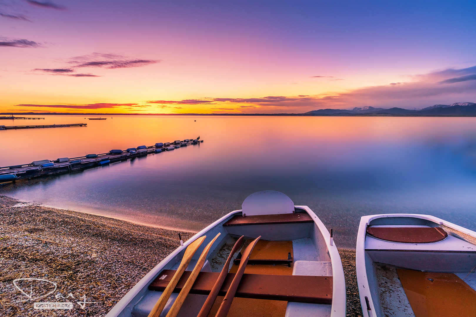 Sonnenaufgang am Chiemsee Foto & Bild | deutschland ...