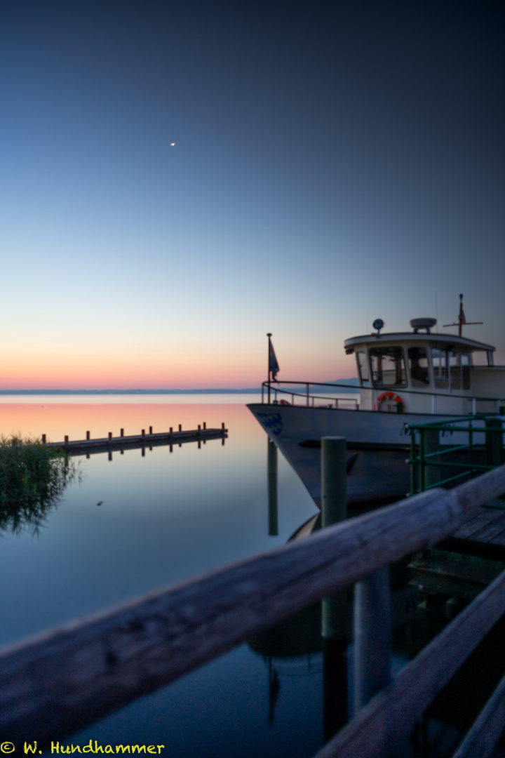 Sonnenaufgang am Chiemsee