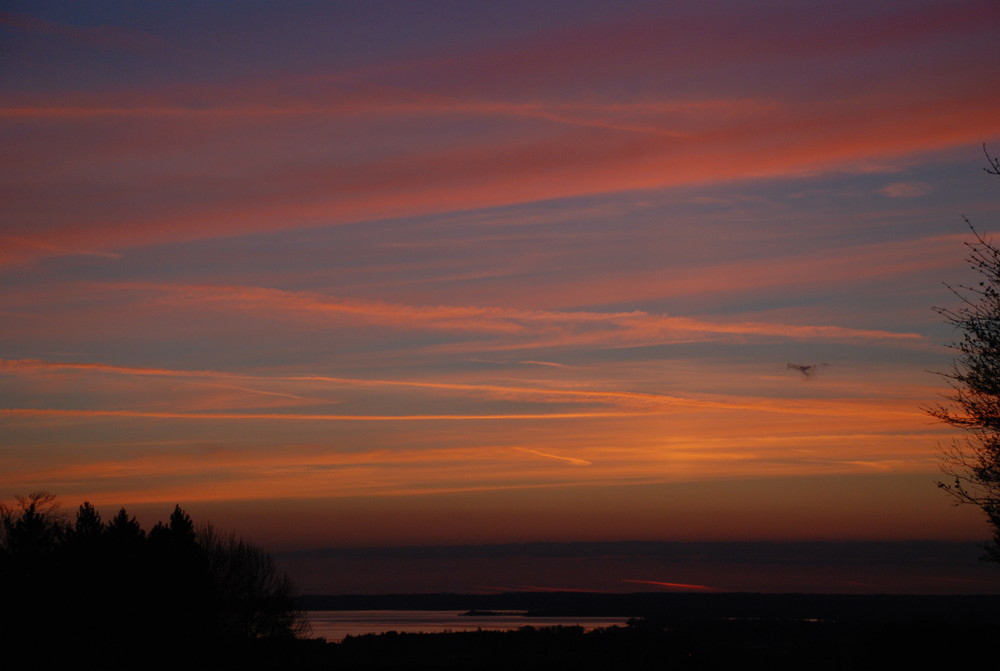 Sonnenaufgang am Chiemsee