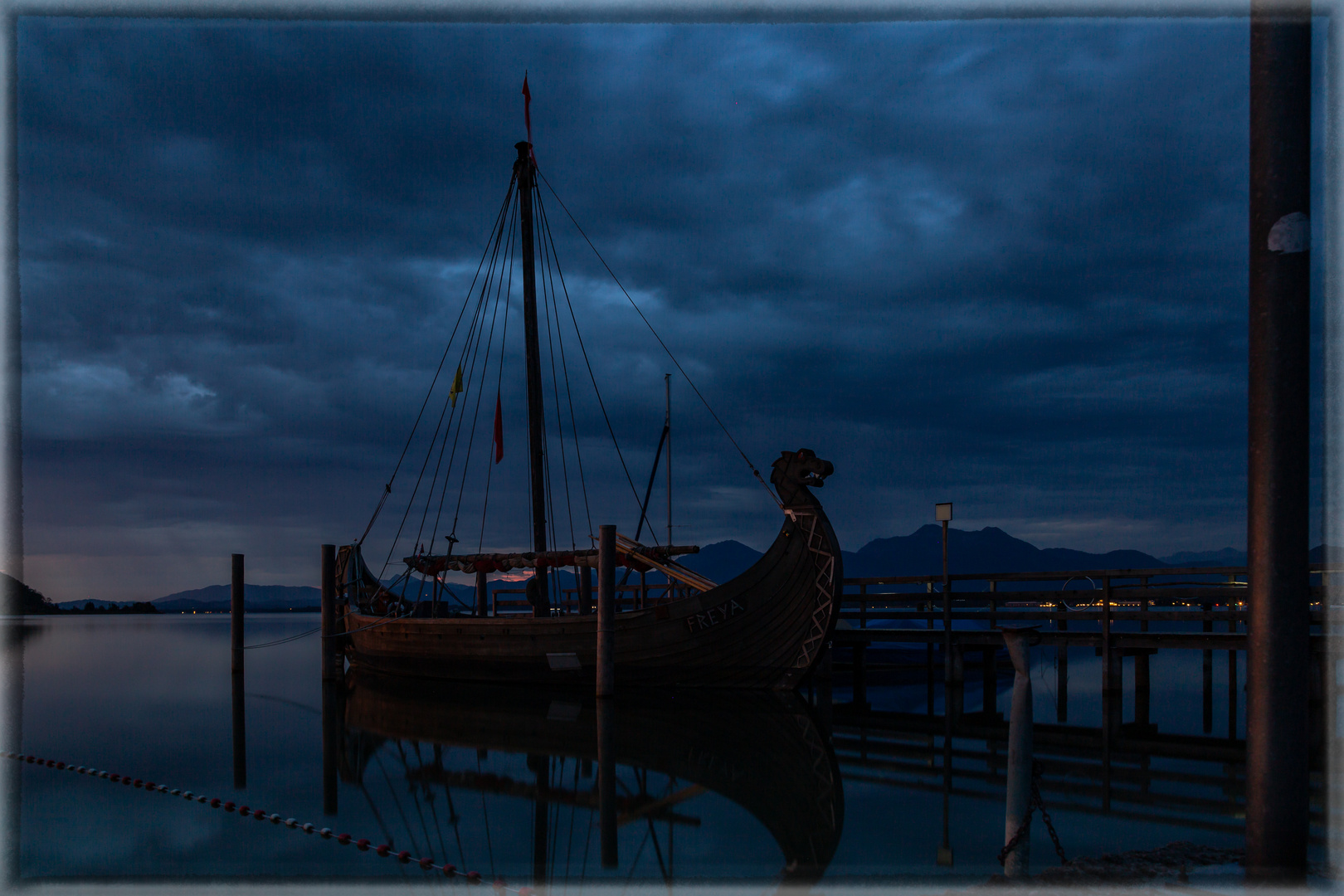 Sonnenaufgang am Chiemsee