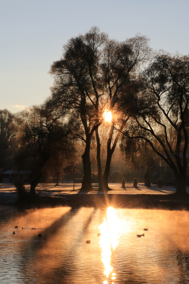 Sonnenaufgang am Chiemsee