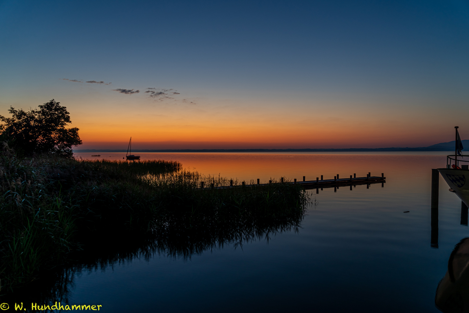 Sonnenaufgang am Chiemsee