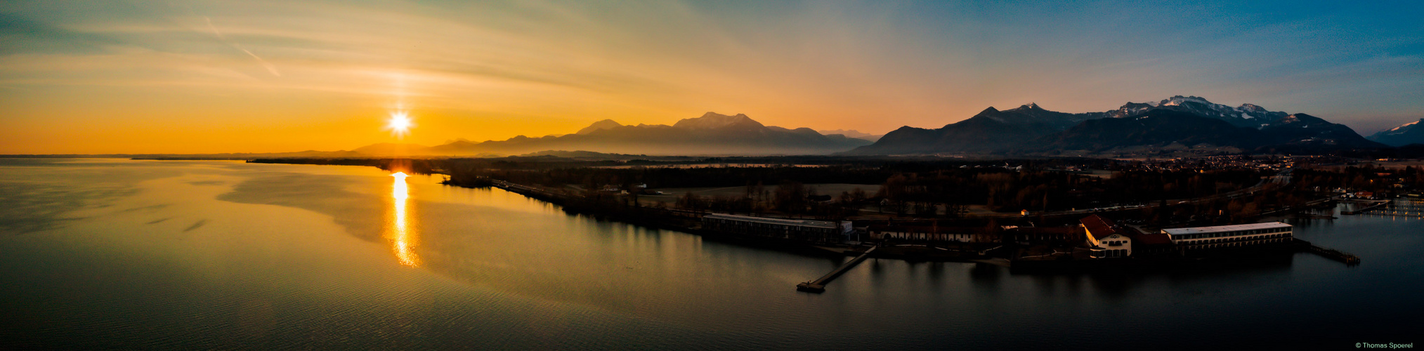 Sonnenaufgang am Chiemsee II