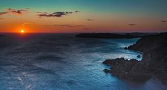 Sonnenaufgang am Crow Head bei Twillingate