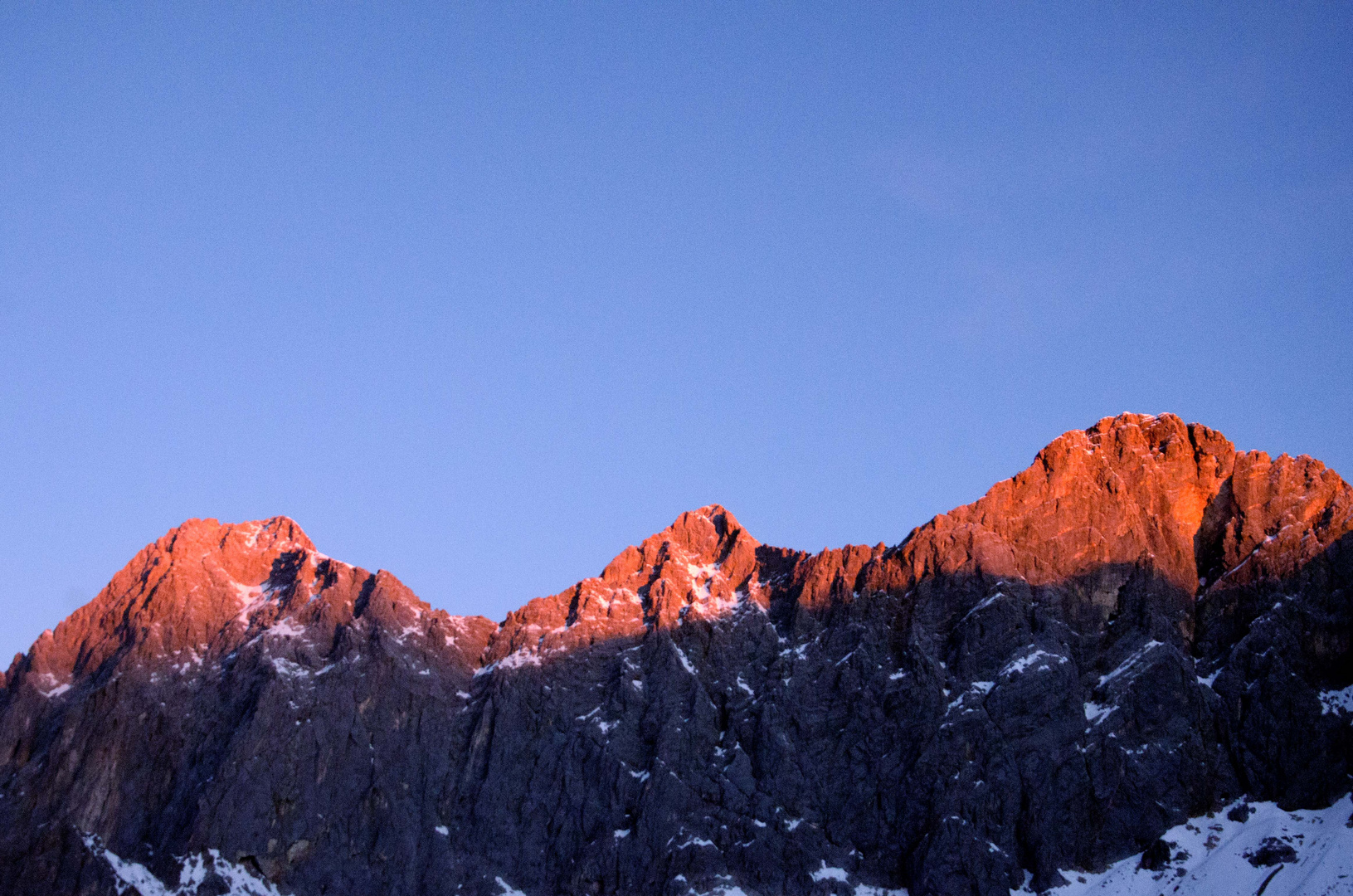 Sonnenaufgang am Dachstein