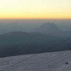 Sonnenaufgang am Dachstein-Gletscher