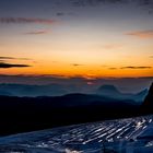 Sonnenaufgang am Dachsteingletscher