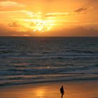 Sonnenaufgang am Daytona Beach, FL