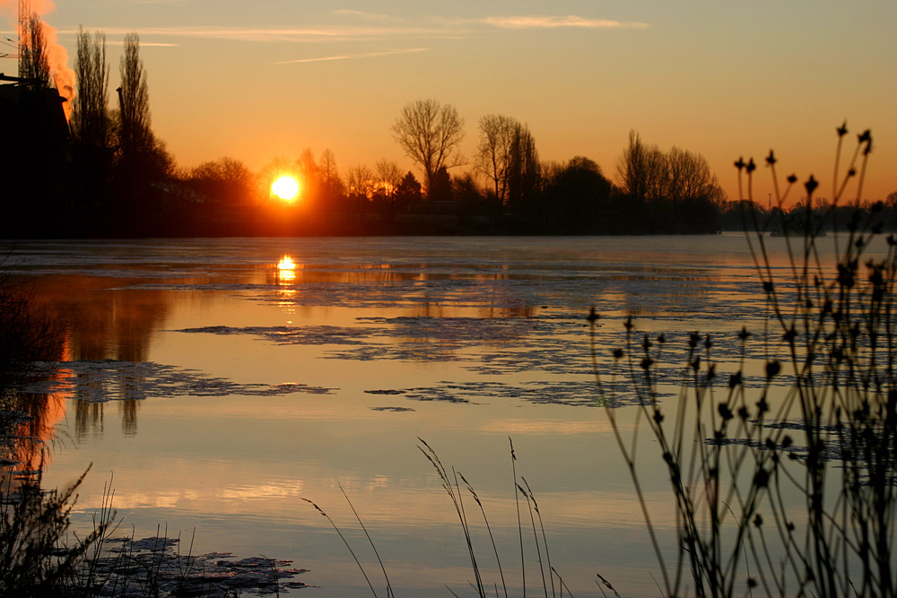 Sonnenaufgang am Dreikönigstag