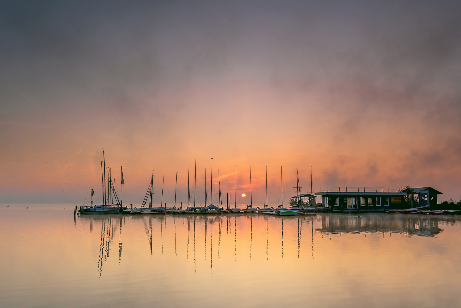 Sonnenaufgang am Dümmer