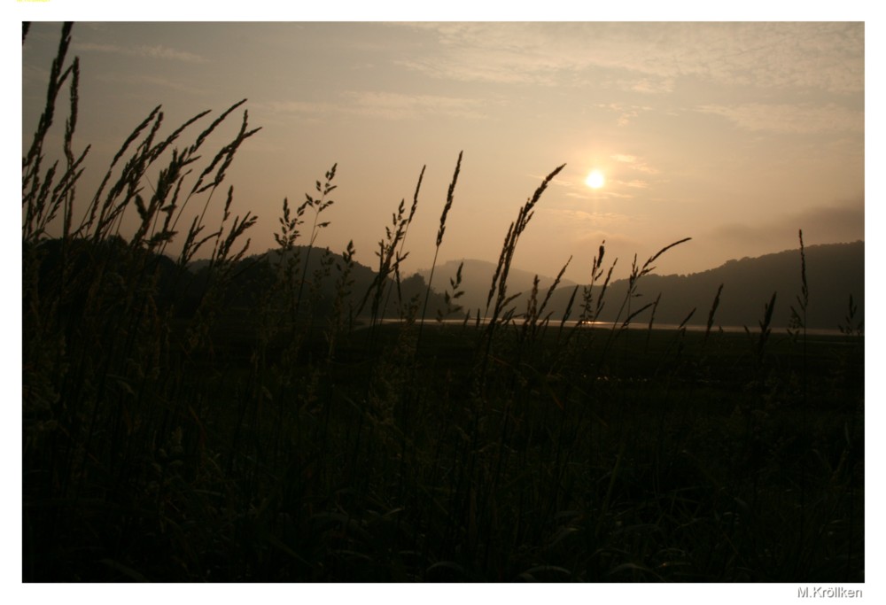 Sonnenaufgang am Edersee