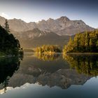 Sonnenaufgang am Eibsee