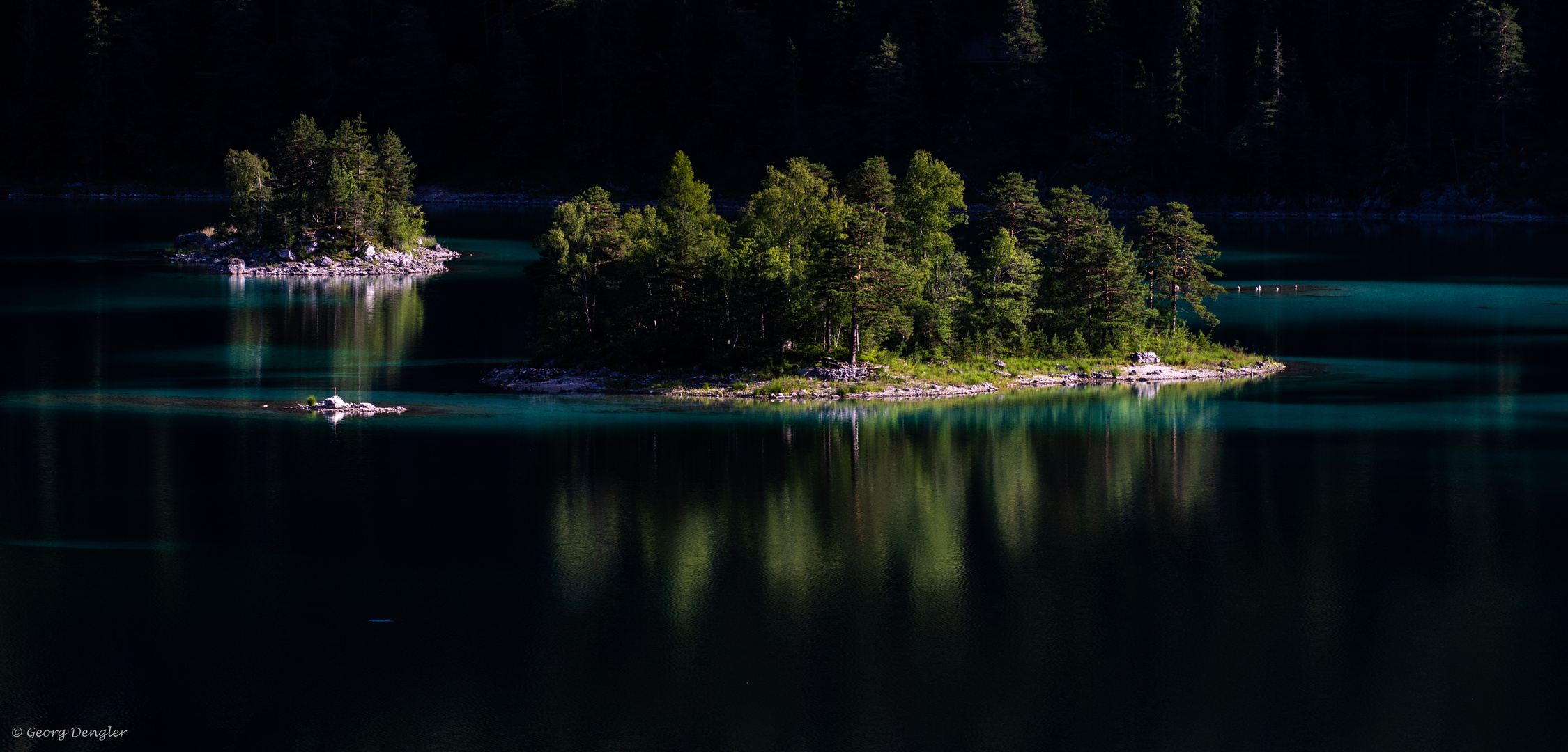 Sonnenaufgang am Eibsee