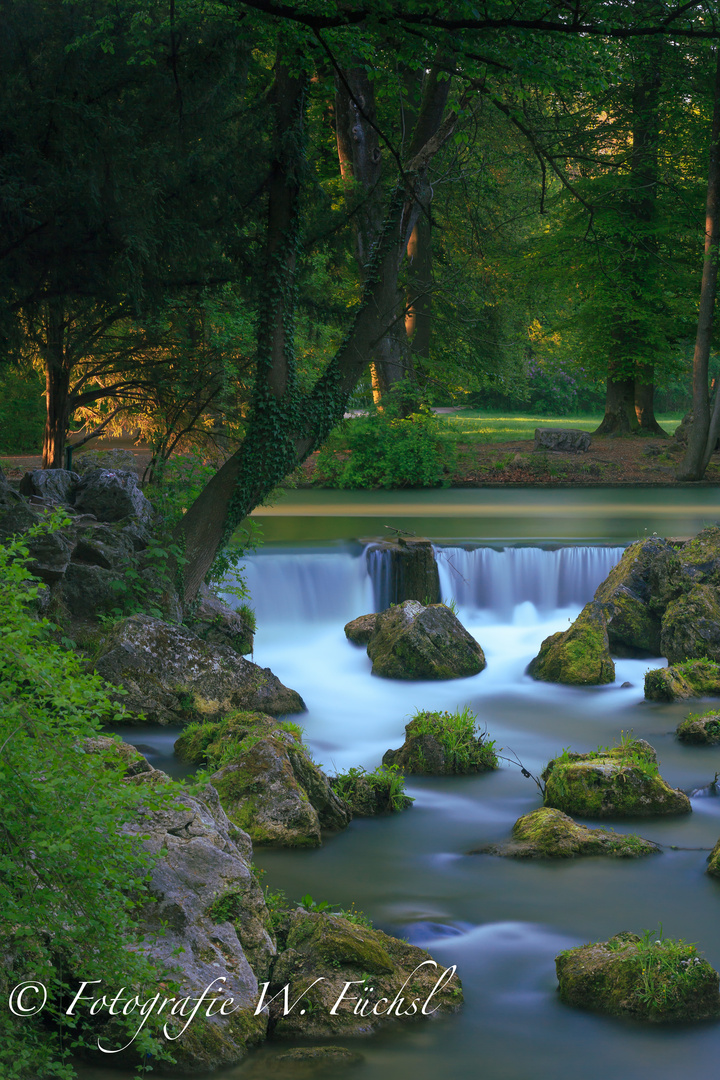 Sonnenaufgang am Eisbach