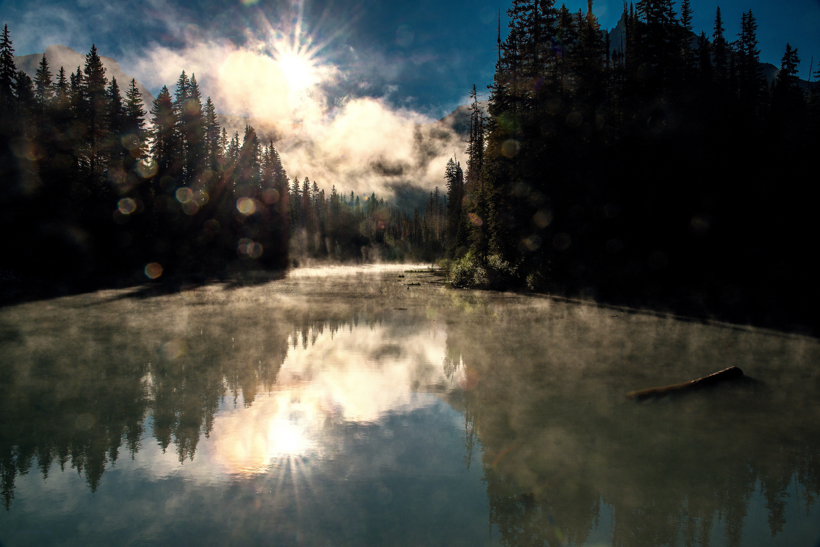 Sonnenaufgang am Emerald Lake