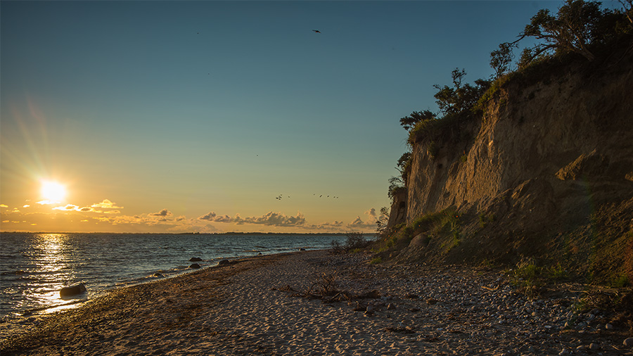 Sonnenaufgang am Enddorn - Hiddensee