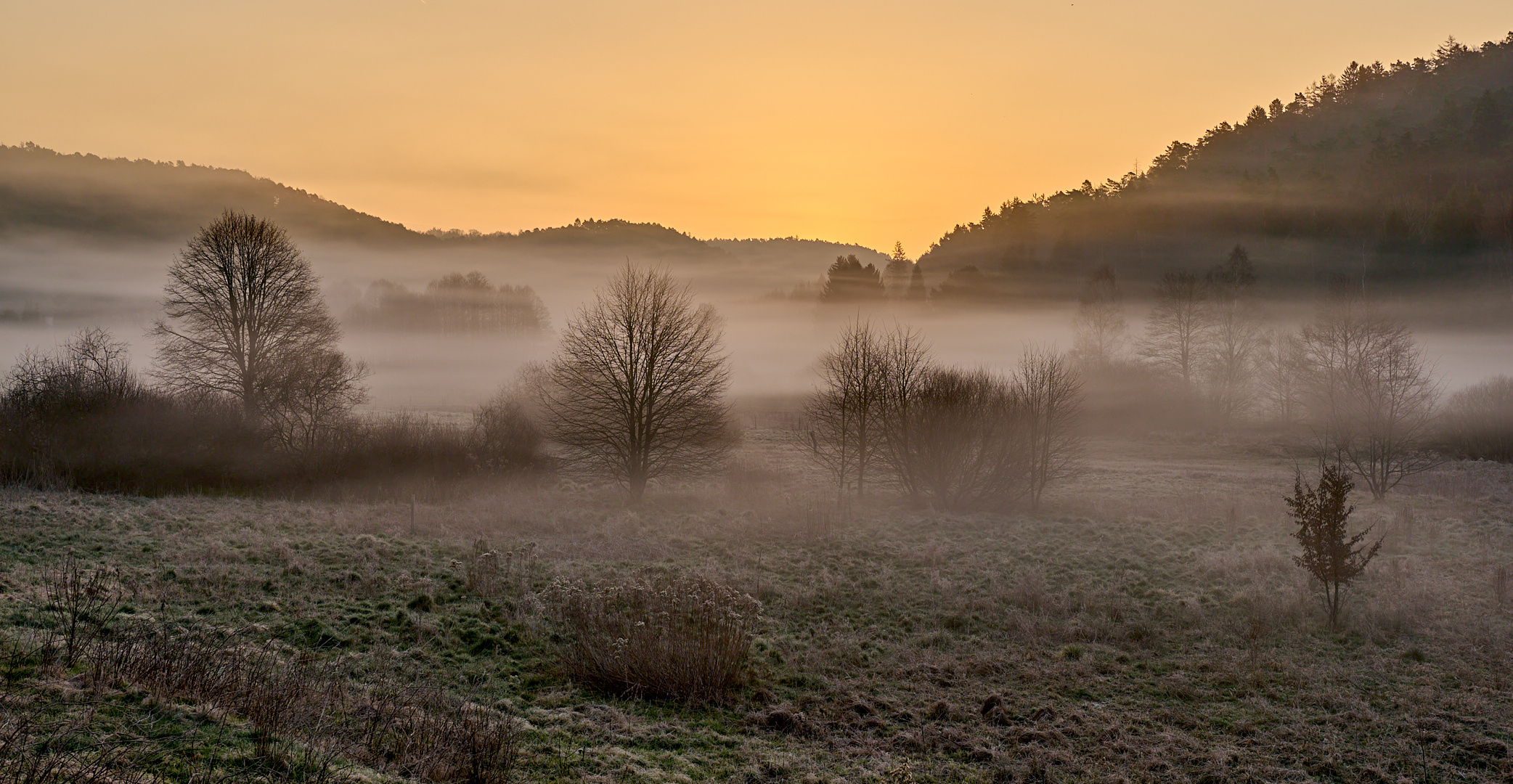 Sonnenaufgang am Espensteig, noch eine habe ich vom  28.03.2022 um 7 Uhr 30, die Aufnahme....