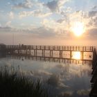 Sonnenaufgang am Federsee 1