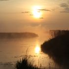 Sonnenaufgang am Federsee 2