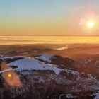 Sonnenaufgang am Feldberg im Schwarzwald