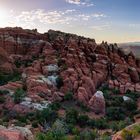 Sonnenaufgang am Fiery Furnace