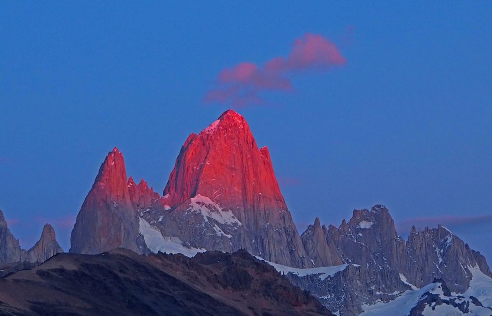 Sonnenaufgang am Fitz Roy